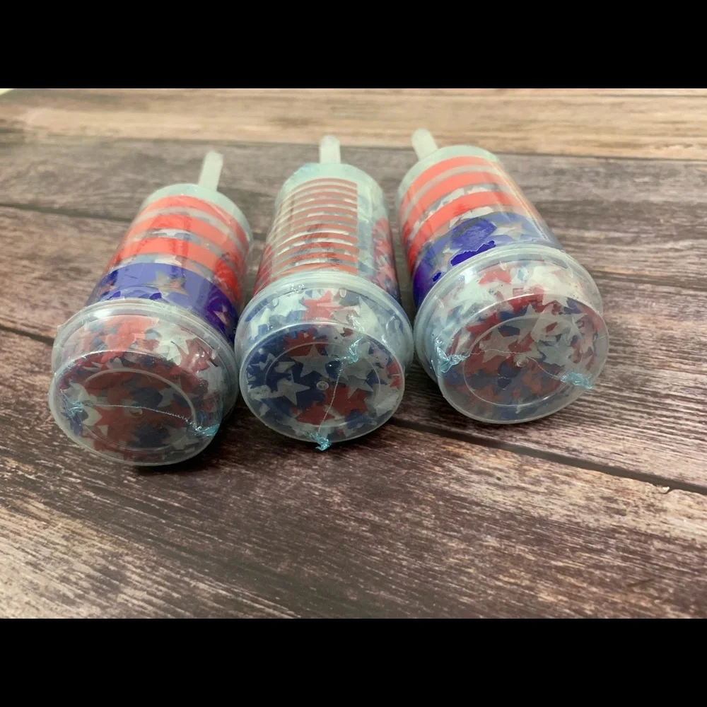 Patriotic ~ Magnetic List Pad & Confetti Poppers
